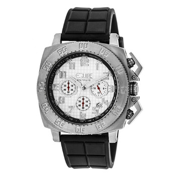 Tritium Push Chronograph White Dial Men's Watch ET307