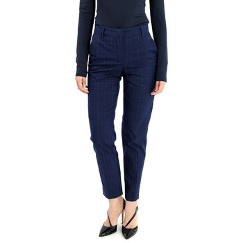 Burberry Ladies Dark Canvas Blue Heart-Motif Skinny Jeans
