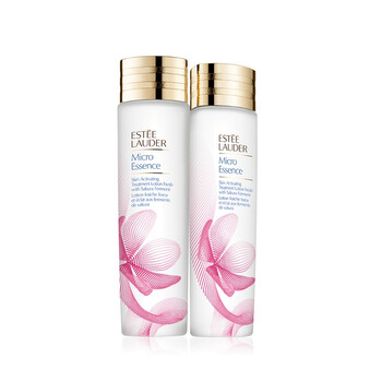 Estee Lauder Micro Essence Sakura Cherry Blossom Duo Set 2x200ml Estee Lauder Micro Essence Sakura Cherry Blossom Duo Set 2x200ml