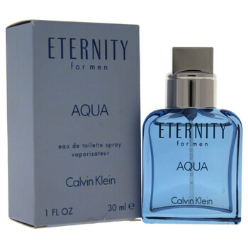 Eternity Aqua / Calvin Klein EDT Spray 1.0 oz (m) 3607340126000