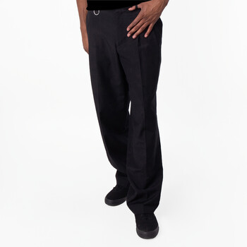 Burberry Straight Hem Trousers, Size Large 8083619 - Clothing