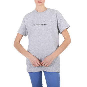 Grey See Now Buy Now T-Shirt FAMTTEE SEE NOW GY