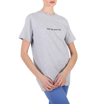 Grey "See Now Buy Now" T-Shirt