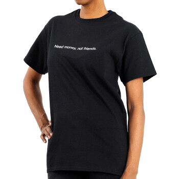 T-Shirt Black Tee "Need Money"