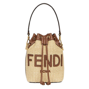 FENDI バケットバッグ 2WAY 8bs093-anwb Fendi Drawstring Cross Body Bucket Bag 8BS093-ANWB-F1PLF