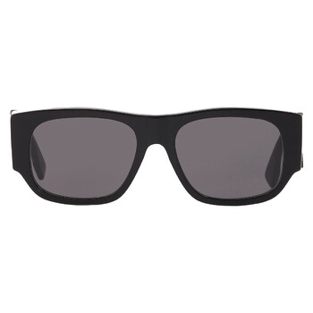 FENDI DIAGONAL Smoke Square Men's Sunglasses FE40156I 01A 54