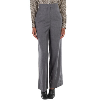 パンツ burberrys wide slacks gray Burberry Men's Light Pebble Grey Cashmere Blend Jersey Wide