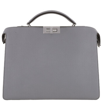 Fendi Peekaboo Leather Briefcase 7VA529-AFC3-F1EGX