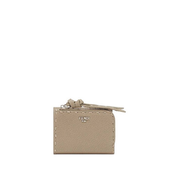 Fendi Peekaboo Tri-Fold Leather Wallet 8M0438-AQEV-F0MK5
