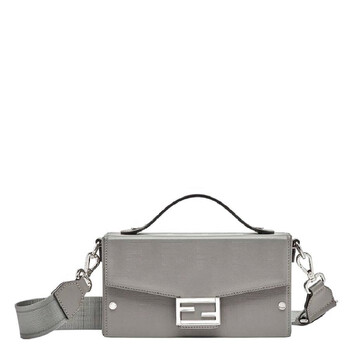 Fendi Soft Trunk Leather Baguette Bag 7VA565-ASIV-F0GXN
