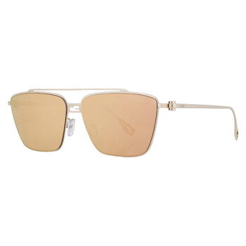 Yellow Square Ladies Sunglasses FE40110U 30L 59