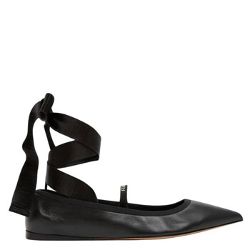 Ankle Ribbon Ballet Flats 01K219 782673