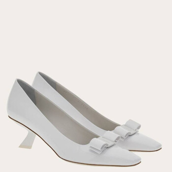 Anz Patent Leather Vara Bow Pumps, Size 11 C