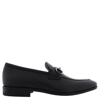 Ferragamo Salvatore Ferragamo Men's Black Lens Gancini Slip On