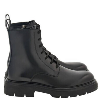Bally Gioele Leather Army Boots, Brand Size 39 ( US Size 8.5