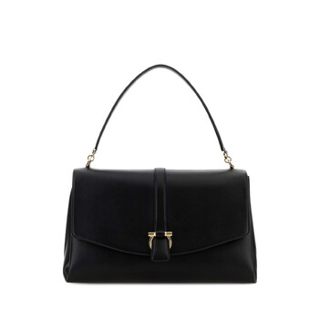 Black Leather Shoulder Bag 21A469 791183