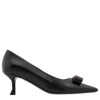 Black Vara Bow Pumps