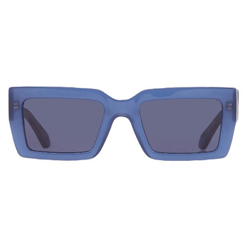 Ferragamo Blue Rectangular Men display picture 2