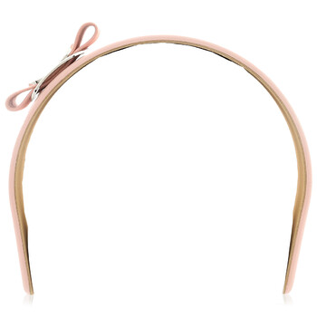Ferragamo Bow Detailed Leather Headband 340425 771904