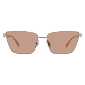 Gucci Brown Rectangular Ladies Sunglasses GG1600S 002 56  display picture 1