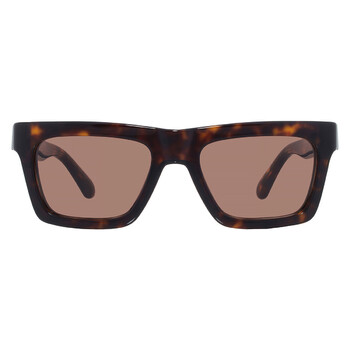 Prada Brown Square Men's Sunglasses PR A06S 17N06B 50