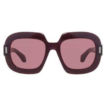 Prada Light Brown Square Ladies Sunglasses PR 23YS 17O60B 51  display picture 2