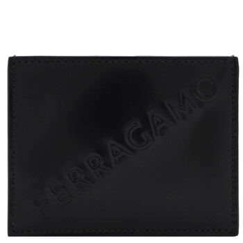Ferragamo Embossed Logo Leather Wallet 661271 765944