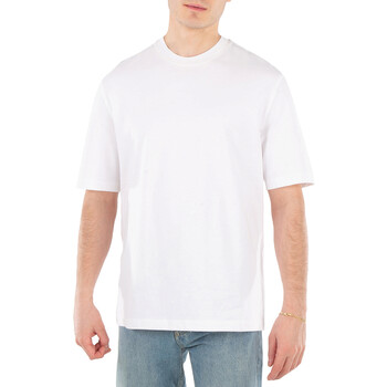Fendi Crew Neck Cotton T-Shirt, Size Medium FY1257-APM4