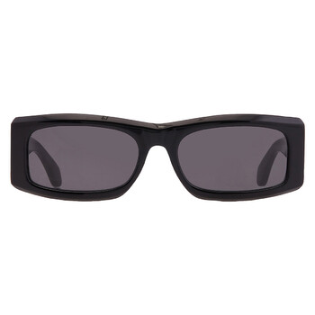 Gucci Grey Rectangular Ladies Sunglasses GG1534S 001 55