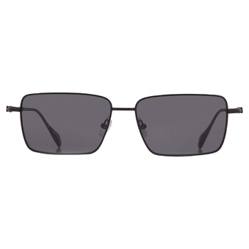 Dark Grey Rectangular Men's Sunglasses SF309S 002 57