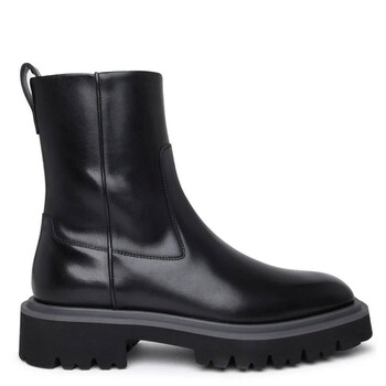 Salvatore Ferragamo 黒 リボン付きショートブーツ サイズ7