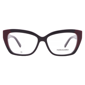 Salvatore Ferragamo EYEGLASSES SF2974-001-52 New with case Ferragamo Demo Cat Eye Ladies Eyeglasses SF2974 001 52  main image 4