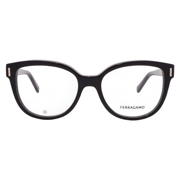 Salvatore Ferragamo EYEGLASSES SF2974-001-52 New with case Ferragamo Demo Cat Eye Ladies Eyeglasses SF2974 001 52  main image 2