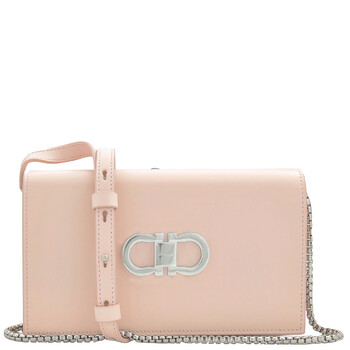 Ferragamo Double Gancini Mini Shoulder Bag 218357 771677 Ferragamo Double Gancini Mini Shoulder Bag 218357 771677