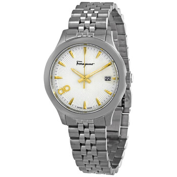 Ferragamo 1898 Quartz Silver Dial Ladies Watch FF3180014