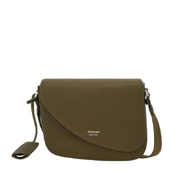 【 Ferragamo 】Gancini-Plaque Twins メッセンジャーバッグ Ferragamo Gancini-Plaque Twins Messenger Bag 241401 769762