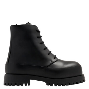 Fede Leather Combat Boots 021984 766278