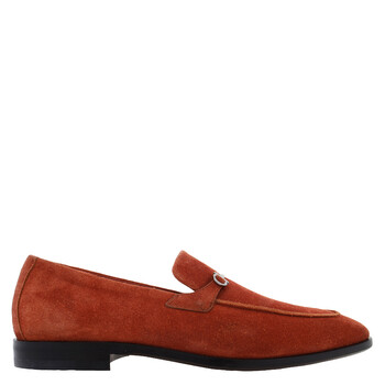 Jimmy Choo Marti Reverse Velvet Suede Loafers, Brand Size 