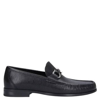Ferragamo Gancini Ornament Loafers, Size 10 EEE 029457  display picture 2