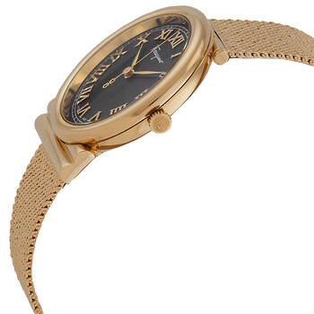 Gancino Quartz Black Dial Ladies Watch SFUF00521