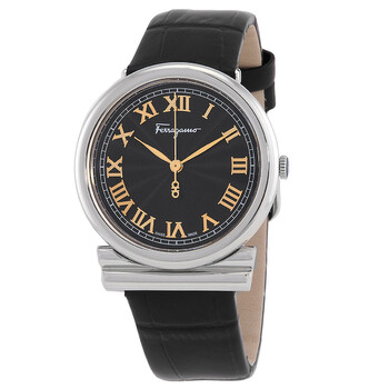 Ferragamo Idillio Quartz Black Dial Ladies Watch SFYP00620