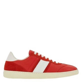 Ferragamo Debossed Logo Lace-Up Sneakers, Size 6 021572