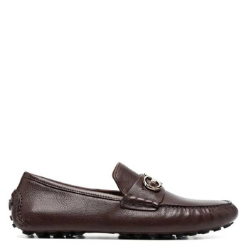 Ferragamo Grazioso Gancini Ornament Driver, Size 5.5 020983
