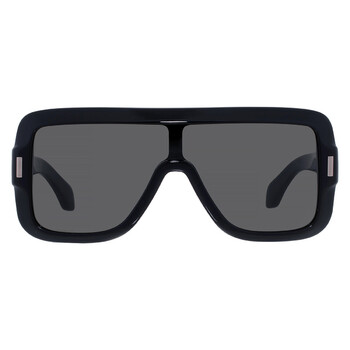 Isabel Marant IM 0106/S 0807 IR Rectangle Sunglasses - Black/Grey Isabel Marant Grey Rectangular Ladies Sunglasses IM 0106/S  main image 4