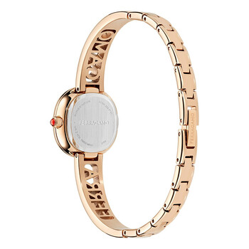 Iconic Jewel Bangle Quartz Black Dial Ladies Watch SFAB00224