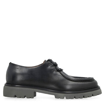 Burberry Lace-Up Creeper Suede Derby Shoes, Brand Size 39  display picture 2