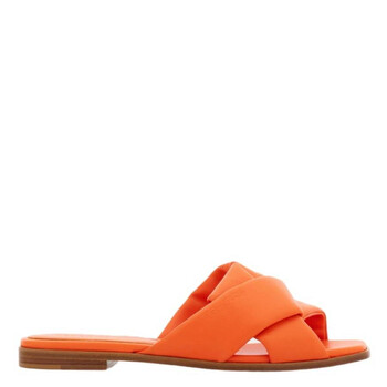 Ferragamo Knott Strap Slides, Size 5.5 01F161 760883 - Shoes