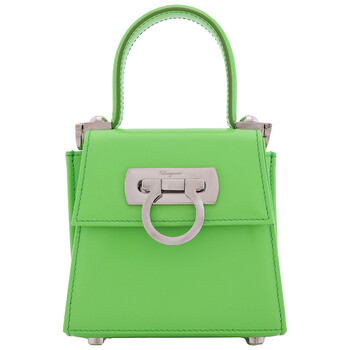 Ferragamo Ladies Mini Studio Box Small Tote Bag 211424