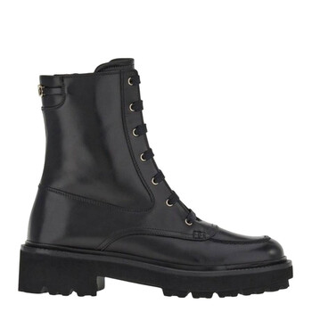 Leather Combat Boots 01E517 758032