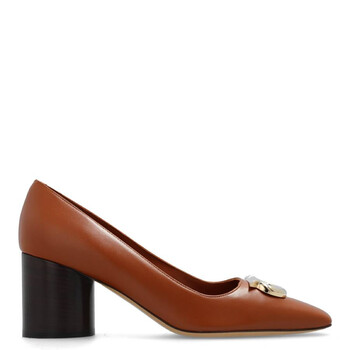 Ferragamo Ladies Brown Heels, US Size 5 01R250753773 - Shoes - Jomashop